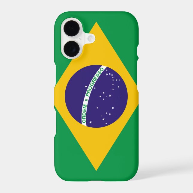 Brazil flag iphone case (Back)