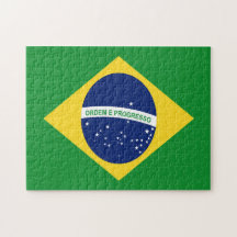 Brazil Flag Jigsaw Puzzle
