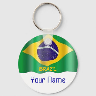 Brazil-FLAG Keychain