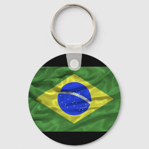 Brazil Flag Keychain