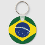 Brazil Flag Keychain at Zazzle