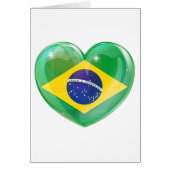 Brazil flag love heart (Front)