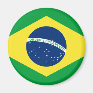 brazil flag magnet
