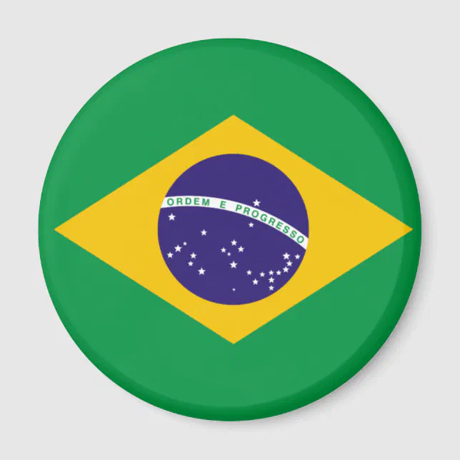 Brazil Flag Magnet | Zazzle