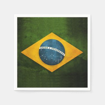 Brazil Flag Napkins by Moma_Art_Shop at Zazzle