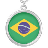 Brazil Map With City Name Pendant Necklaces Brasil Maps Jewelry Gifts