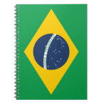 Brazil Flag Notebook Brazil Flag Notebook