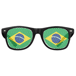 Brazil flag Party Sunglasses