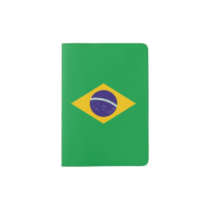 Brazil Flag Passport Holder