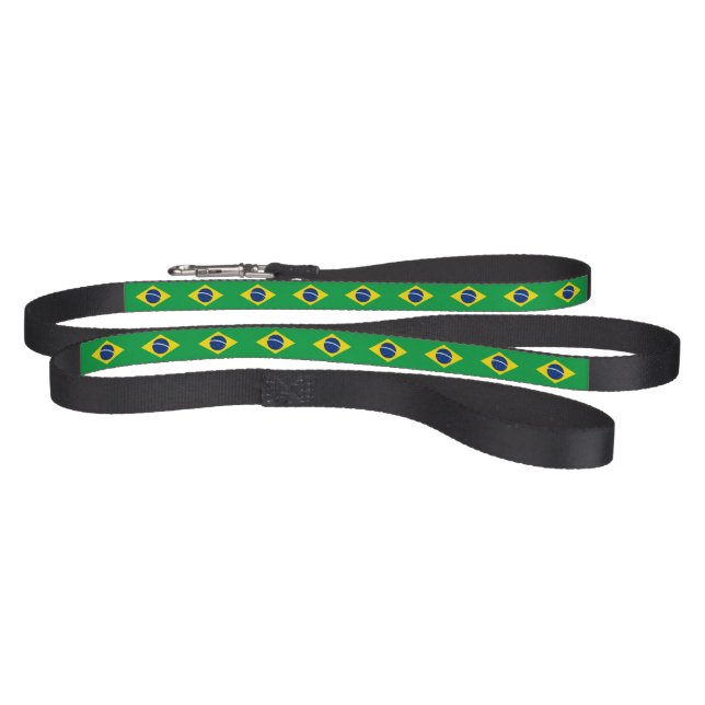 Brazil Flag Pet Leash (Full)