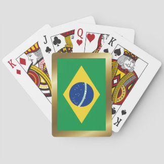 Brazil Flag Playing Cards