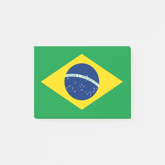 Brazil Flag Post-it Notes (Front)
