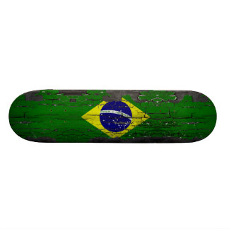 Brazil Flag Skate Deck