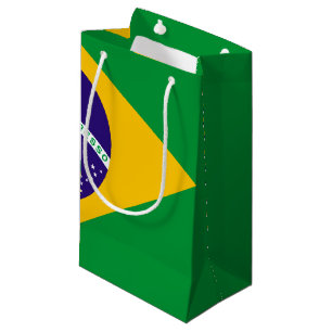 Brazil Flag Small Gift Bag