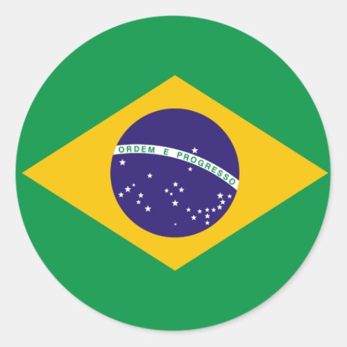 Brazil Flag Sticker