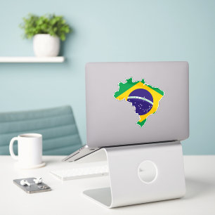 Brazil Flag Sticker
