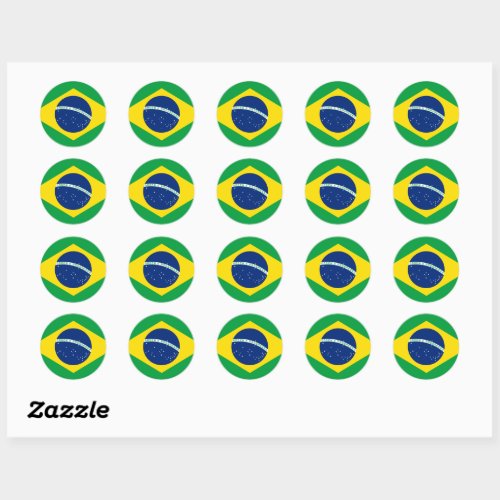 Brazil flag Sticker