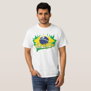 Brazil Flag  T-Shirt