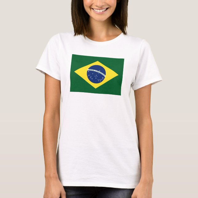 Brazil flag T-Shirt (Front)