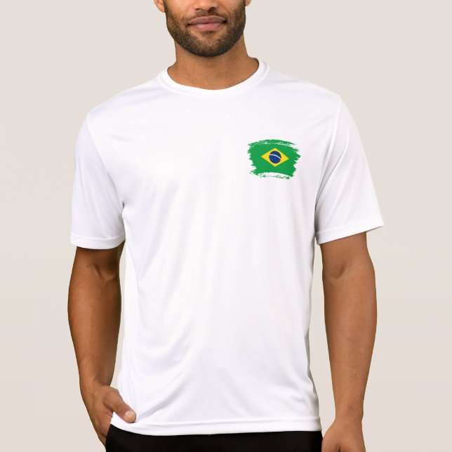 Brazil flag T-Shirt (Front)
