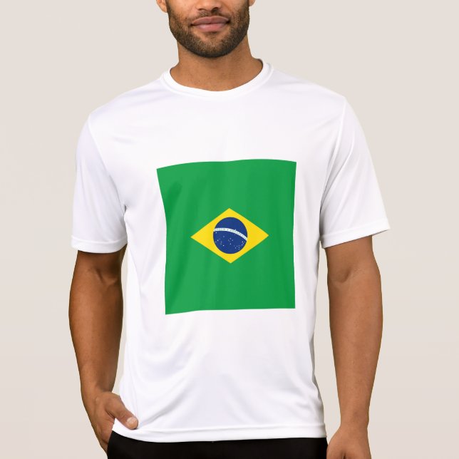 Brazil flag T-Shirt (Front)