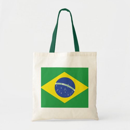 Brazil Flag Tote Bag