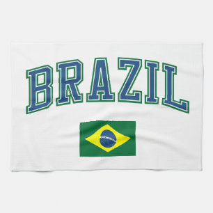 Brazil + Flag Towel
