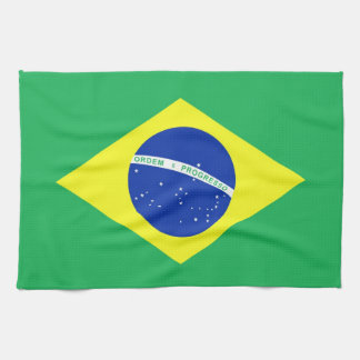 Brazil Flag Towel