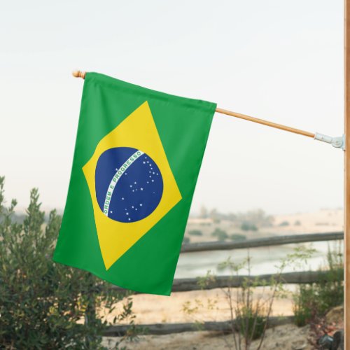 Brazil Flag World Cup 2022 Football Soccer 