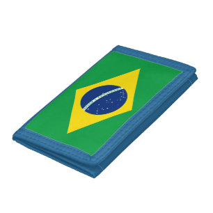 Brazil Flag World Cup 2026 Football Brasil Soccer Tri-fold Wallet
