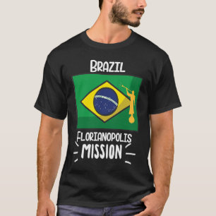 Brazil Florianopolis Mormon LDS Mission Missionary T-Shirt