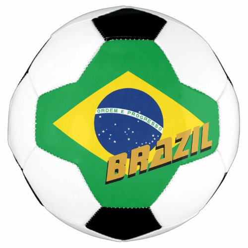 Brazil Football  Brazilian Flag  Sports Soccer Ball