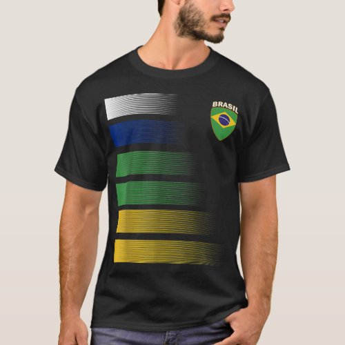 Brazil Football Shirt Brazilian Soccer Jersey Tee 
