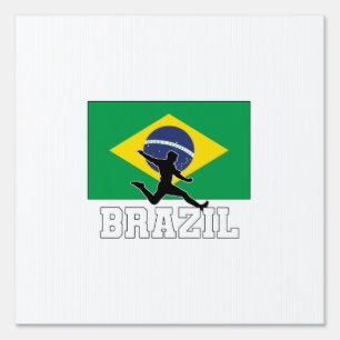 Brazil Football Soccer National Team Sign