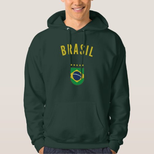 Brazil Football Team Supporter of the team  Hoodie