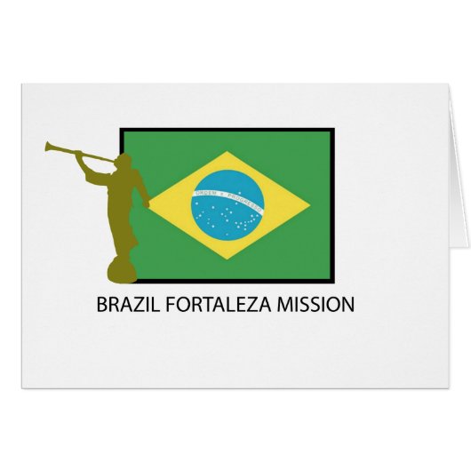 BRAZIL FORTALEZA MISSION LDS CARDS (Front Horizontal)