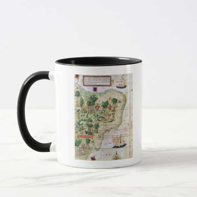 Brazil from the 'Miller Atlas' Mug (Left)