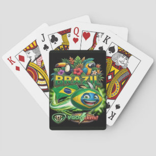 Brazil-GBall01 Poker Cards