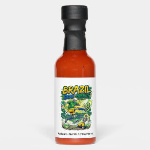 Brazil Goal Energy Skeleton Striker Nations Creati Hot Sauces