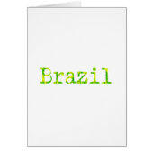 Brazil Green and Yellow Font (Front)