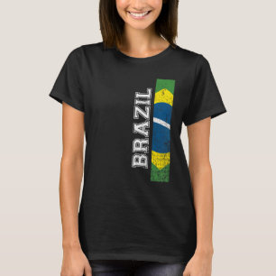 Brazil Heritage Pride Country Support Brazilian Fl T-Shirt
