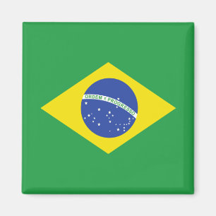 Brazil High quality Flag Magnet