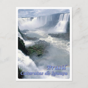 Brazil - Iguazu Falls - Postcard