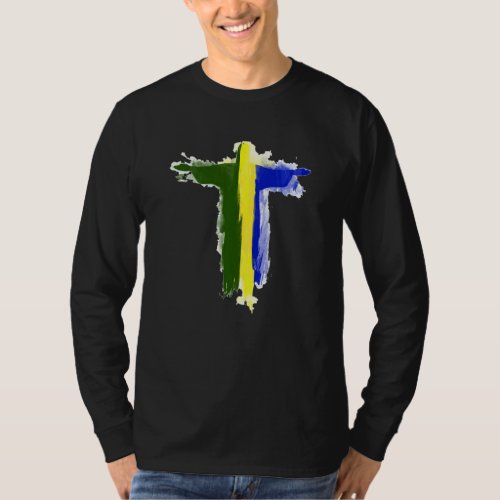 Brazil Jesus Statue Motif T Shirt Cristo Redentor 