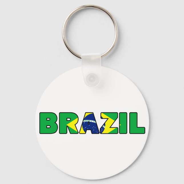 Brazil Keychain (Front)