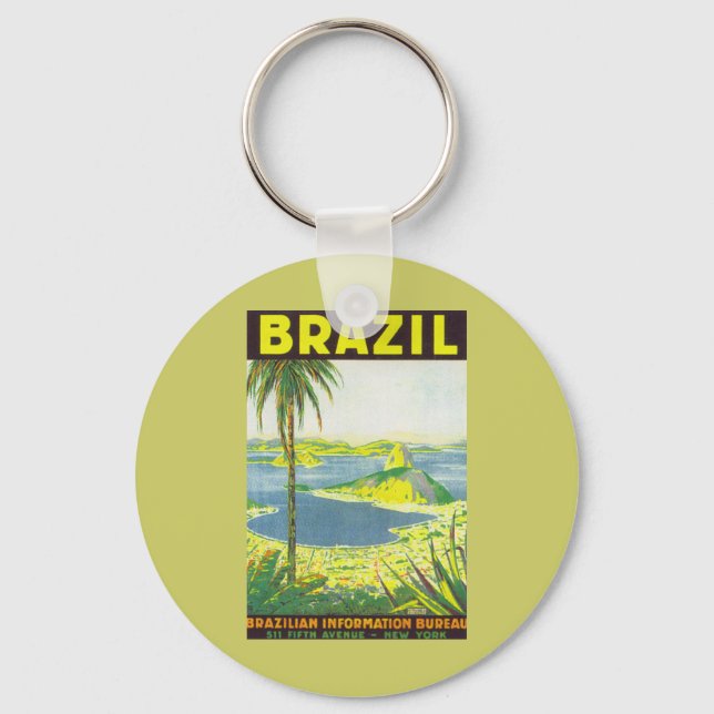 Brazil Keychain (Front)