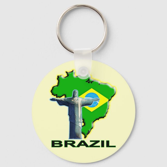 Brazil Keychain (Front)