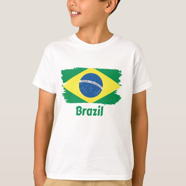 Brazil Kids T-Shirt (Front)