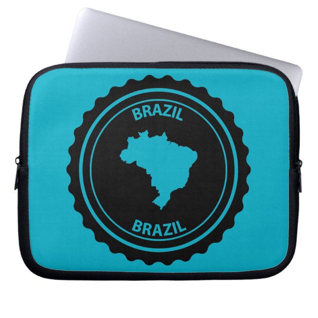 Brazil Laptop Sleeve (Front)