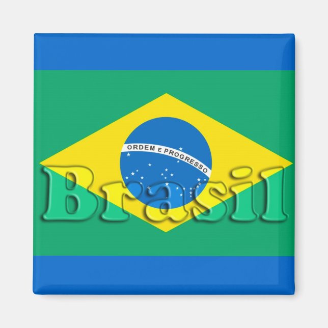 Brazil Magnet (Front)